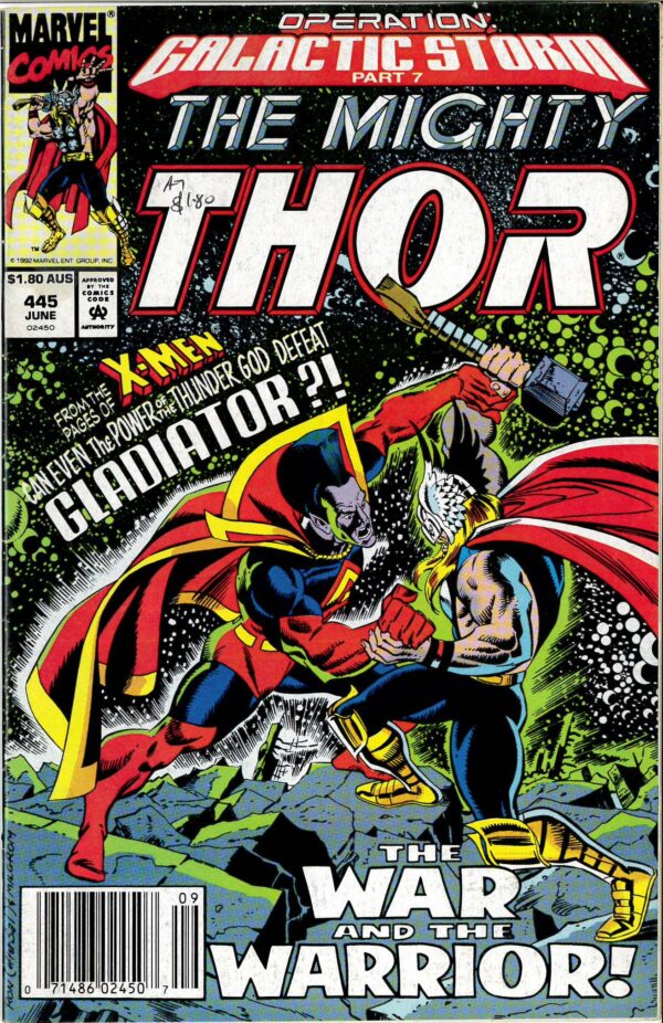 THOR (1966: AUSTRALIAN PRICE VARIANT – APV) #445: 9.0 (VF/NM)