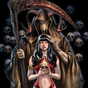 VENGEANCE OF VAMPIRELLA (2019 SERIES) #16: Michael Santamaria virgin cover