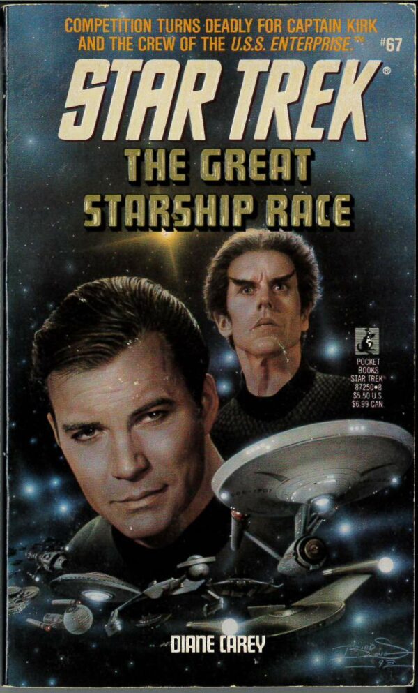STAR TREK NOVELS #3: #67: The GFreat Starship Race by Diane Carey