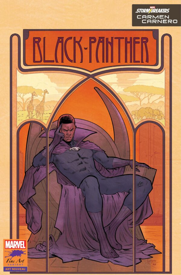 BLACK PANTHER (2018 SERIES) #25: Carmen Canero Stormbreakers cover