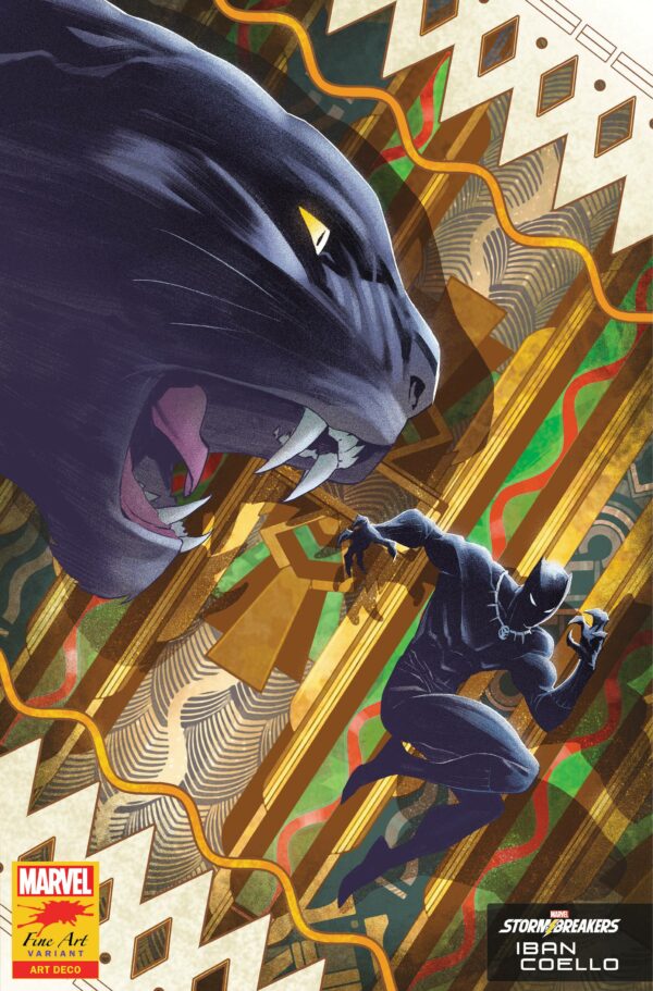 BLACK PANTHER (2018 SERIES) #25: Iban Coello Stormbreakers cover