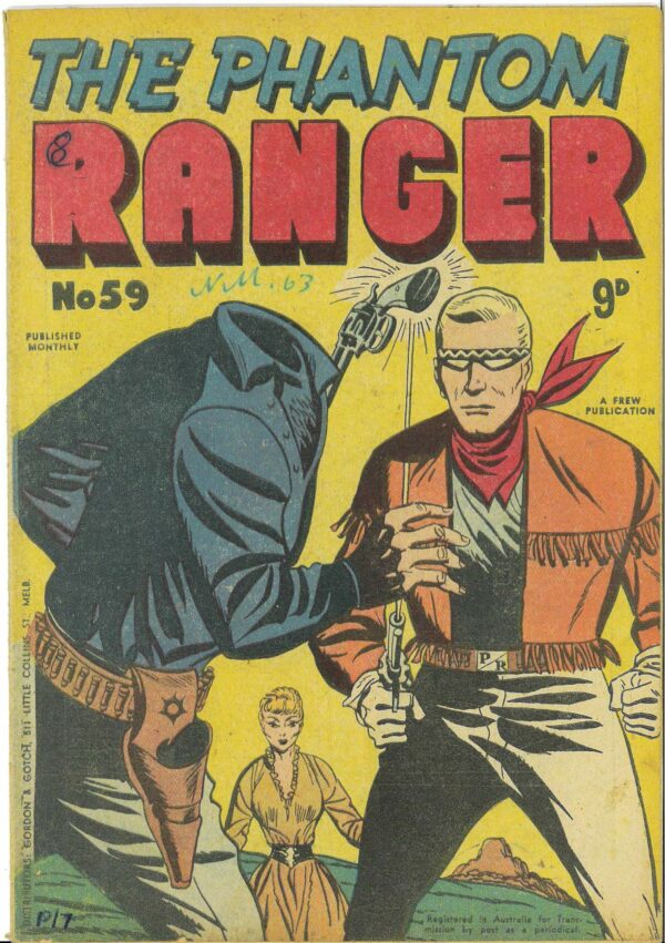 PHANTOM RANGER (1949-1972 SERIES) #59: VG/FN