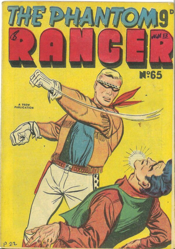 PHANTOM RANGER (1949-1972 SERIES) #65: VF