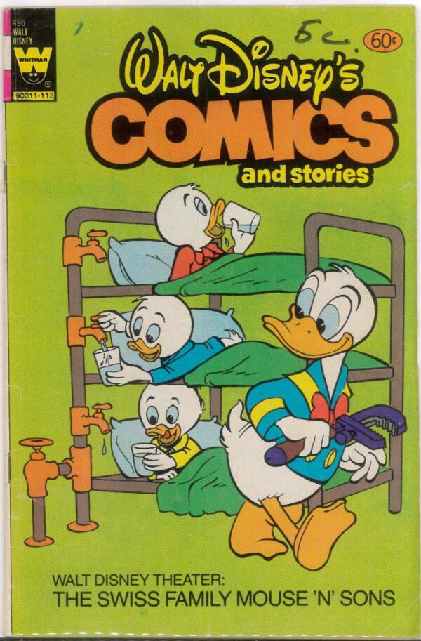 WALT DISNEY’S COMICS AND STORIES #496