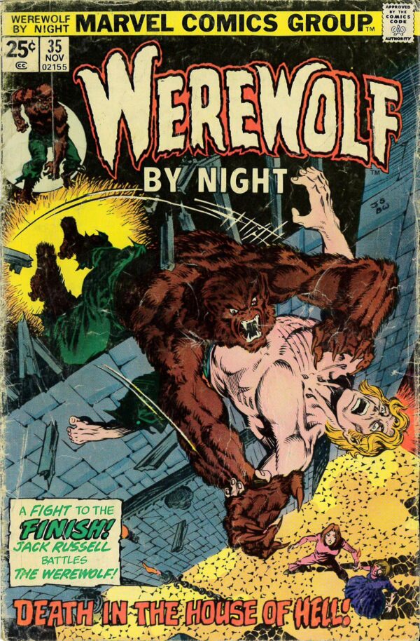 WEREWOLF BY NIGHT (1972 SERIES) #35: 3.0 (GD/VG)