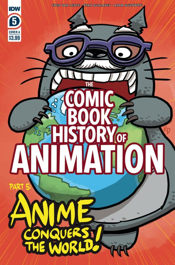 COMIC BOOK HISTORY OF ANIMATION #5: Ryan Dunlavey cover A