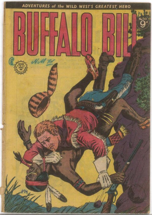 BUFFALO BILL (1951-1965 SERIES) #50: VG – Maurice Bramley cv