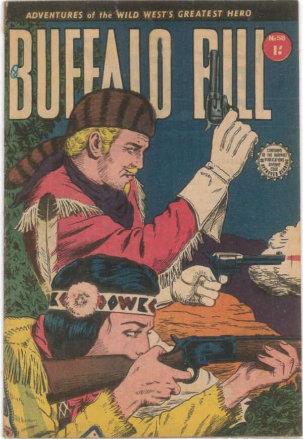 BUFFALO BILL (1951-1965 SERIES) #58: FN – Maurice Bramley cv