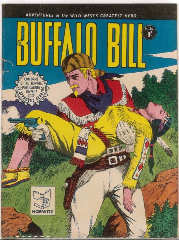 BUFFALO BILL (1951-1965 SERIES) #62: VG/FN – Maurice Bramley cv