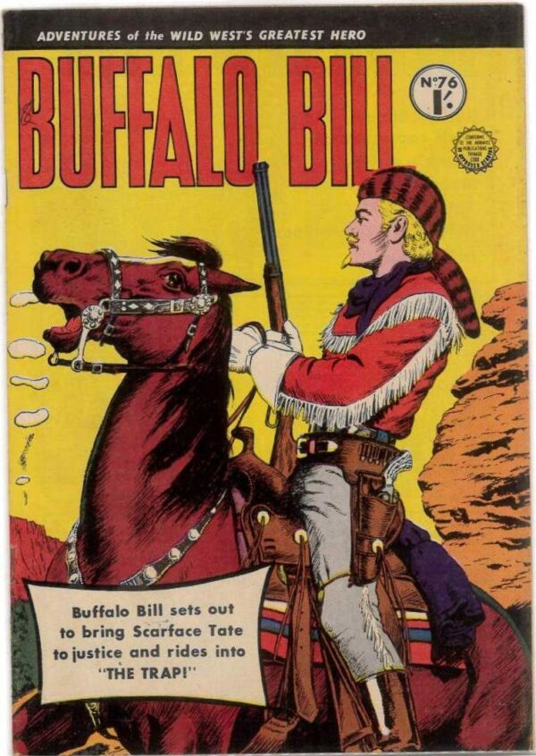 BUFFALO BILL (1951-1965 SERIES) #76: VF/NM – Maurice Bramley cv