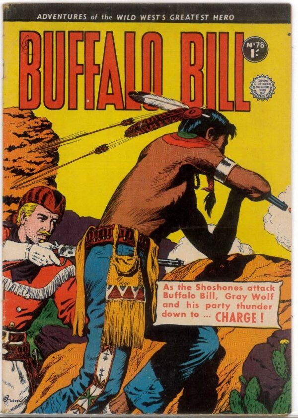 BUFFALO BILL (1951-1965 SERIES) #78: FN – Maurice Bramley cv