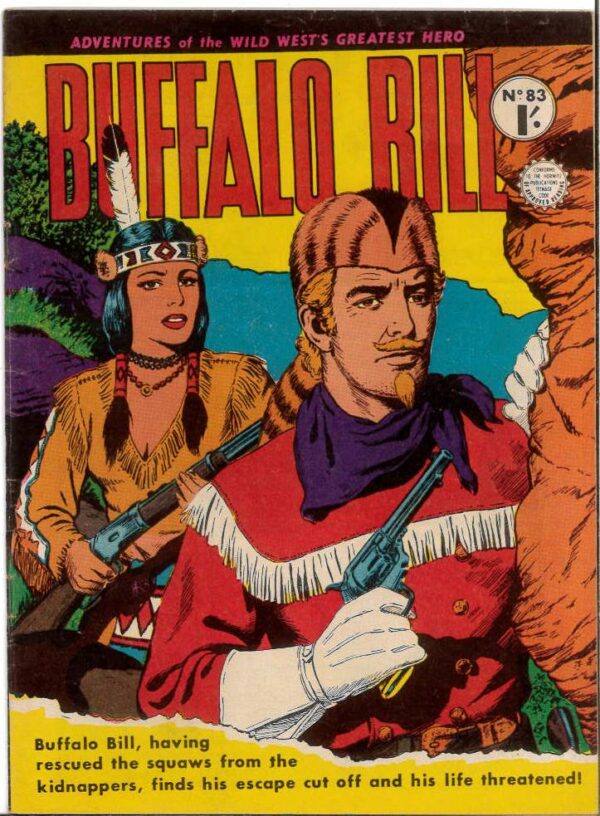 BUFFALO BILL (1951-1965 SERIES) #83: VF – Maurice Bramley cv