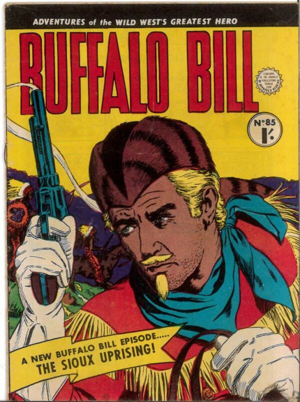 BUFFALO BILL (1951-1965 SERIES) #85: VG/FN – Maurice Bramley cv