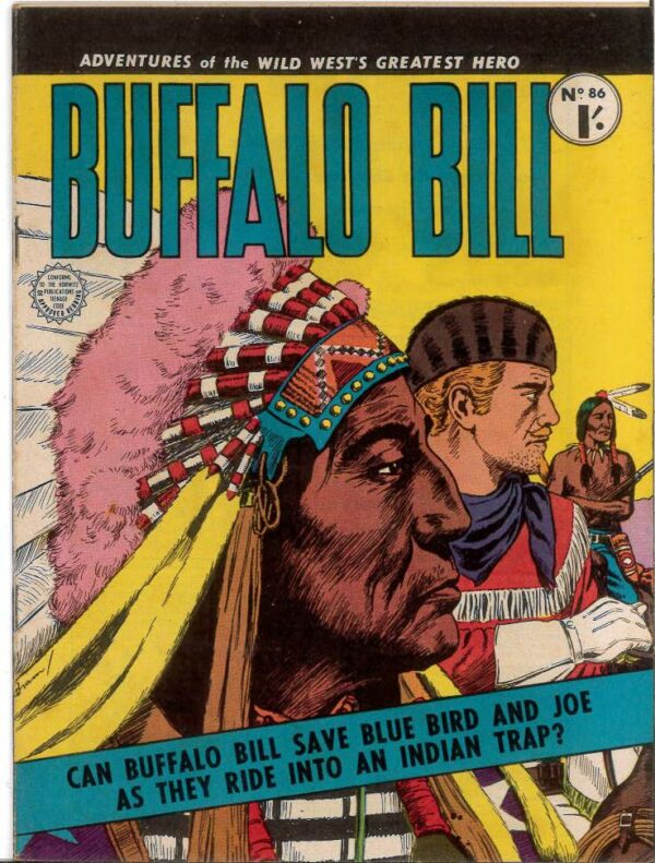 BUFFALO BILL (1951-1965 SERIES) #86: VF/NM – Maurice Bramley cv