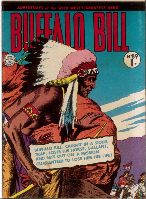 BUFFALO BILL (1951-1965 SERIES) #89: VF – Maurice Bramley cv