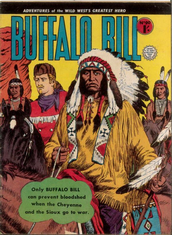 BUFFALO BILL (1951-1965 SERIES) #90: VG/FN – Maurice Bramley cv