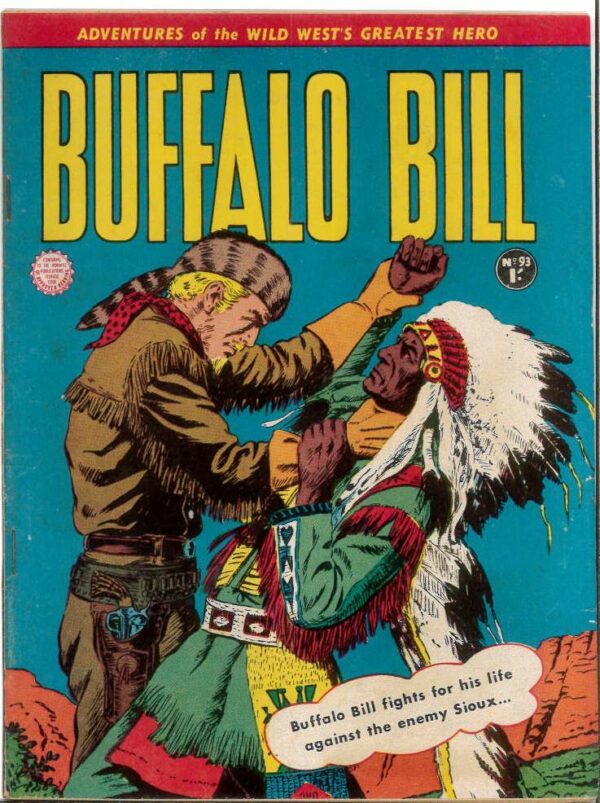 BUFFALO BILL (1951-1965 SERIES) #93: FN – Maurice Bramley cv