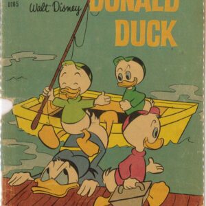 WALT DISNEY’S DONALD DUCK (D SERIES) (1956-1978) #165: Duckfoot Trail, Sky Caper, Lame Lamp – FR/GD
