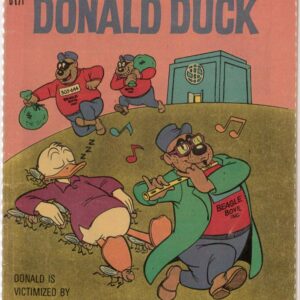 WALT DISNEY’S DONALD DUCK (D SERIES) (1956-1978) #171: March of the Giant Termants, A Foxy Tale, Medicine Man – VG
