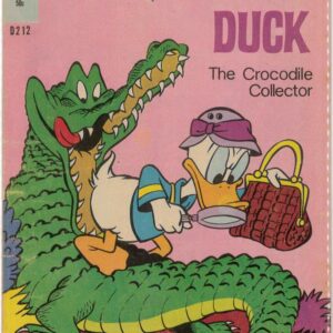 WALT DISNEY’S DONALD DUCK (D SERIES) (1956-1978) #212: Crocodile Collector, Chipmunk Report, Solid Gold Grapes – VG