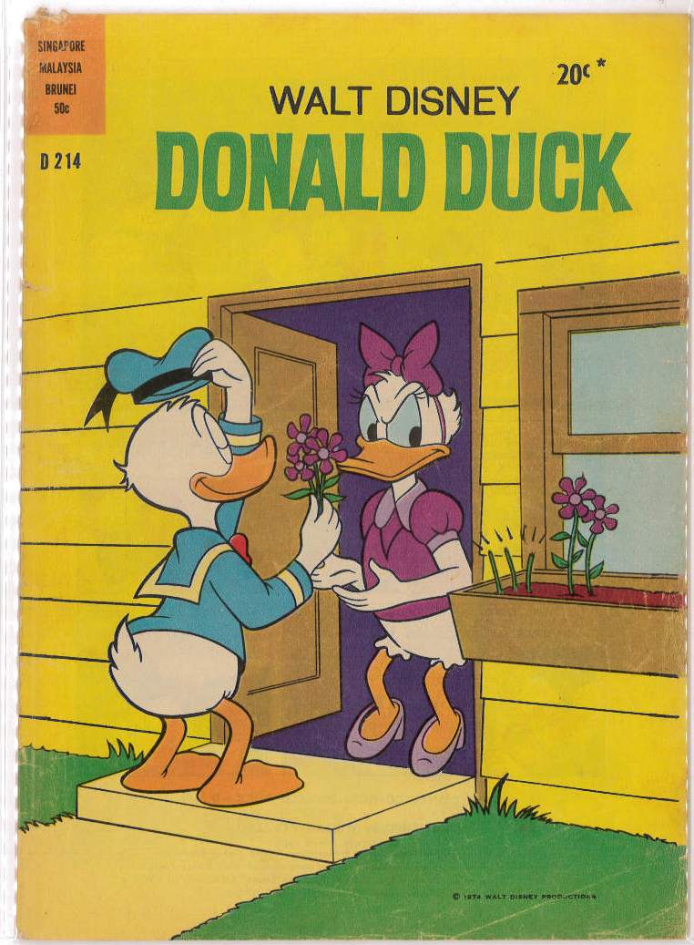 WALT DISNEY’S DONALD DUCK (D SERIES) (1956-1978) #214: Loch Loomis Sea Serpent, Weather Wizard, Daredevil Deputy VG WALT DISNEY’S DONALD DUCK (D SERIES) (1956-1978) #214: Loch Loomis Sea Serpent, Weather Wizard, Daredevil Deputy VG
