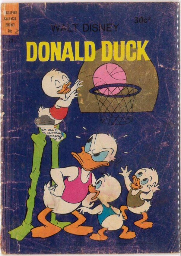 WALT DISNEY’S DONALD DUCK (D SERIES) (1956-1978) #234: Birthday Bugaboo, Not/Tickets. Sweetheart/Sigma Zi, Key FRGD