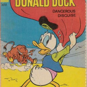 WALT DISNEY’S DONALD DUCK (D SERIES) (1956-1978) #251: Carl Barks Dangerous Disguise, Outfoxing the Wolf – GD