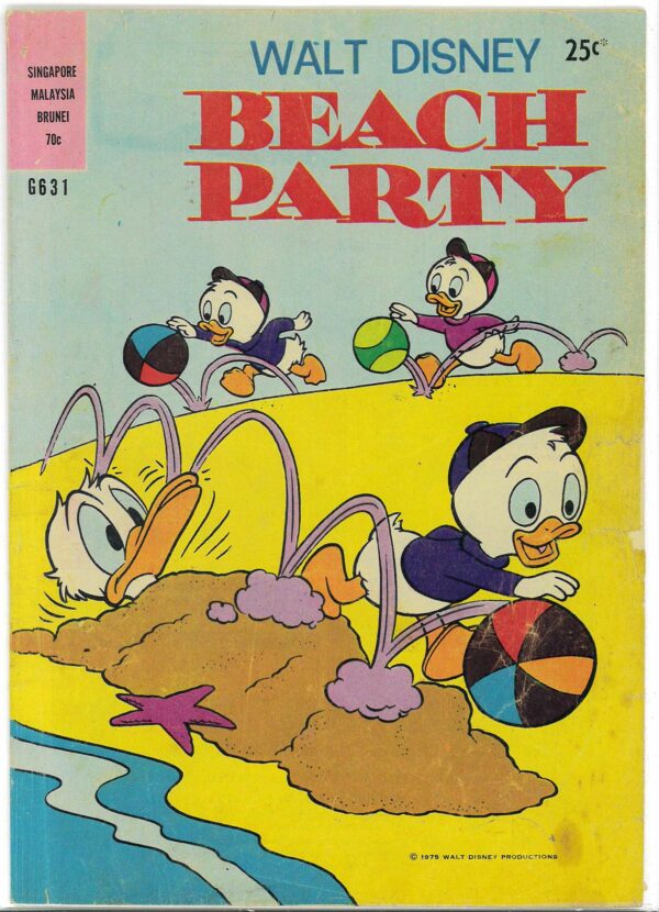 WALT DISNEY’S COMICS GIANT (G SERIES) (1951-1978) #631: Beach Party – GD/VG
