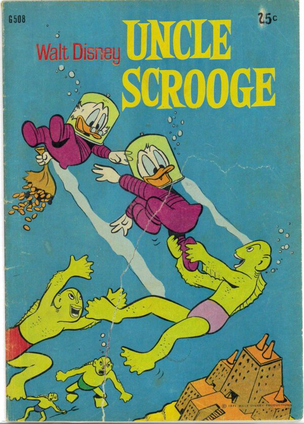 WALT DISNEY’S COMICS GIANT (G SERIES) (1951-1978) #508: Carl Barks Secret of Atlnatis – GD/VG – Uncle Scrooge