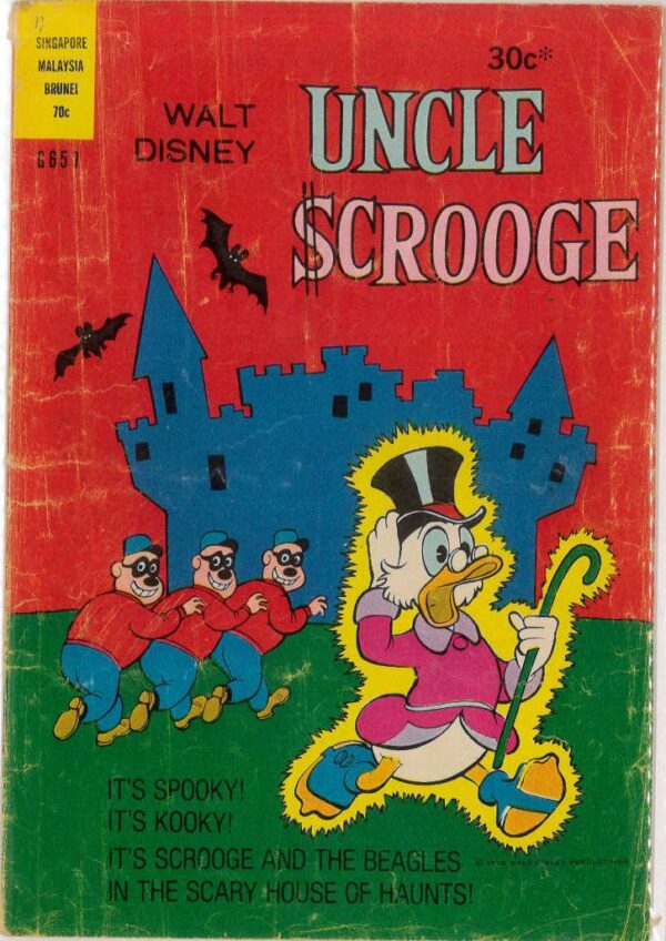 WALT DISNEY’S COMICS GIANT (G SERIES) (1951-1978) #657: Carl Barks House of Haunts – GD/VG – Uncle Scrooge