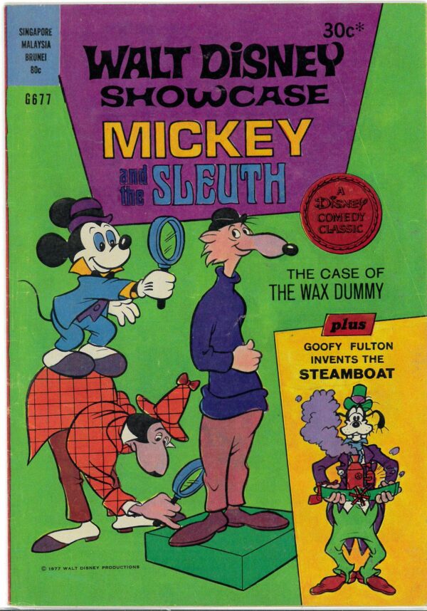 WALT DISNEY’S COMICS GIANT (G SERIES) (1951-1978) #677: Mickey and the Sleuth – VF/NM