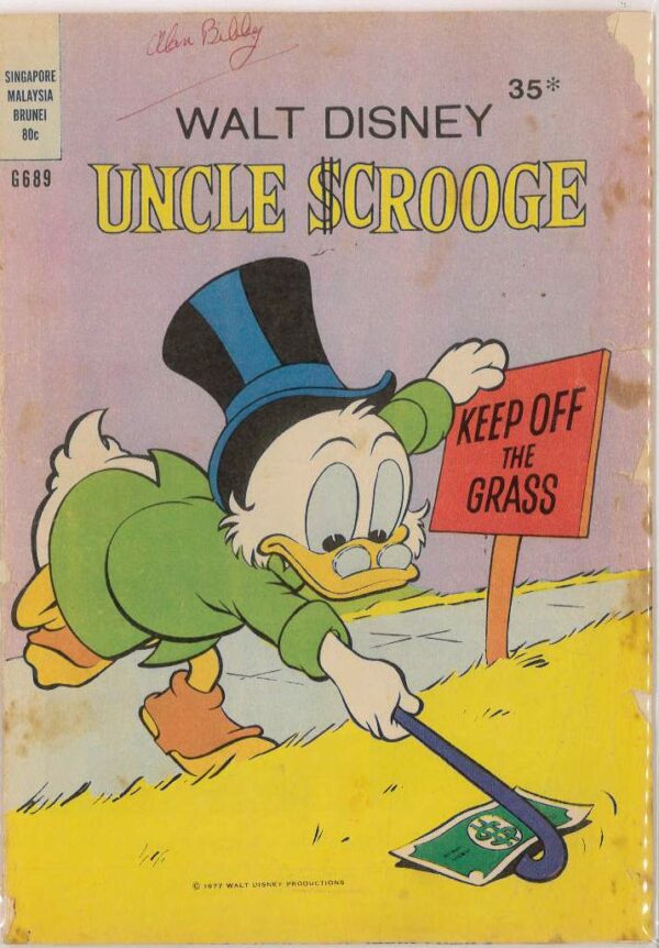 WALT DISNEY’S COMICS GIANT (G SERIES) (1951-1978) #689: Uncle Scrooge – 2.0 (GD)