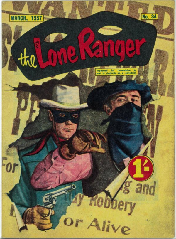 LONE RANGER (1954-1959 SERIES) #34: FN/VF