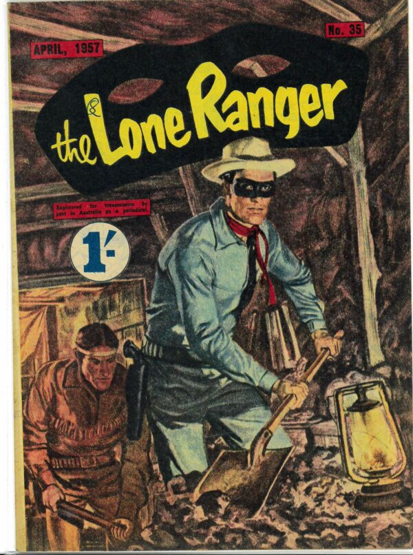 LONE RANGER (1954-1959 SERIES) #35: FN/VF