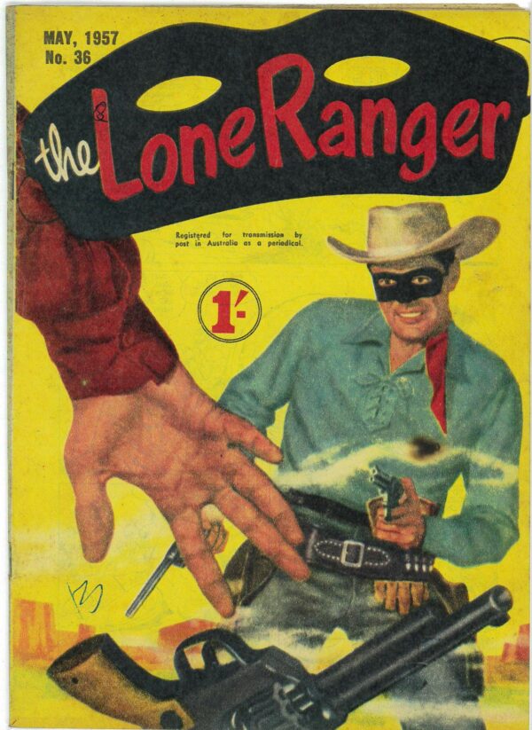 LONE RANGER (1954-1959 SERIES) #36: VG/FN