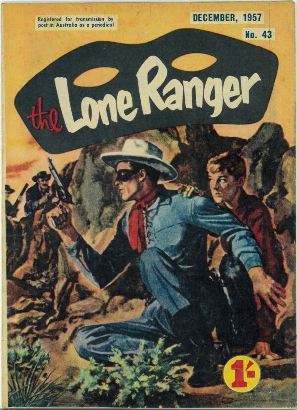 LONE RANGER (1954-1959 SERIES) #43: VG/FN