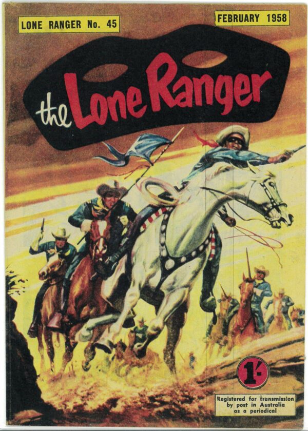 LONE RANGER (1954-1959 SERIES) #45: VF/NM