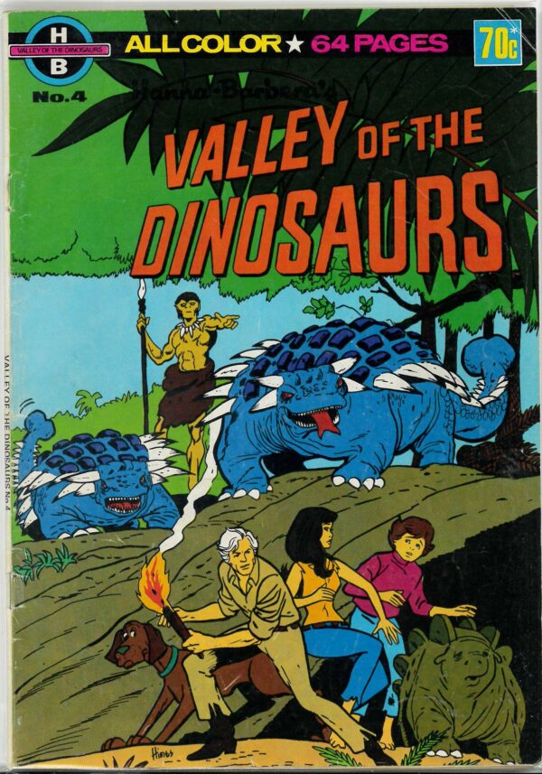 HANNA-BARBERA VALLEY OF THE DINOSAURS (1976) #4: VG