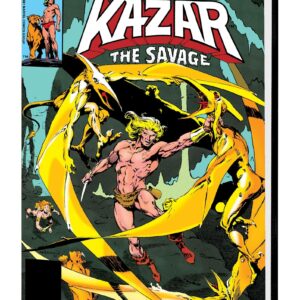 KA-ZAR THE SAVAGE OMNIBUS (HC) #0: Brent Anderson Action Direct Market cover