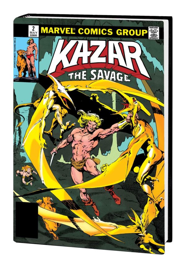 KA-ZAR THE SAVAGE OMNIBUS (HC) #0: Brent Anderson Action Direct Market cover