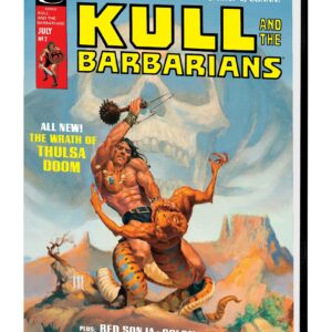 KULL THE SAVAGE ORIGINAL MARVEL YEARS OMNIBUS (HC) #0: Michael Whelan Direct Market cover
