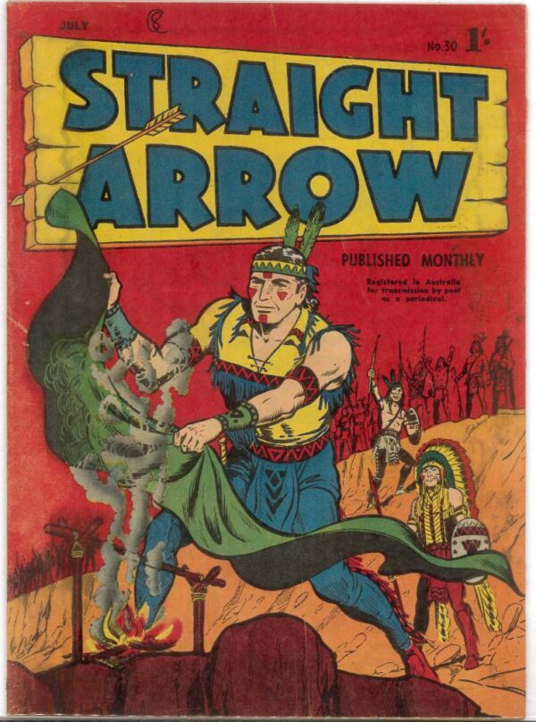 STRAIGHT ARROW (1955-1958 SERIES) (SERIES TWO) #30: FN