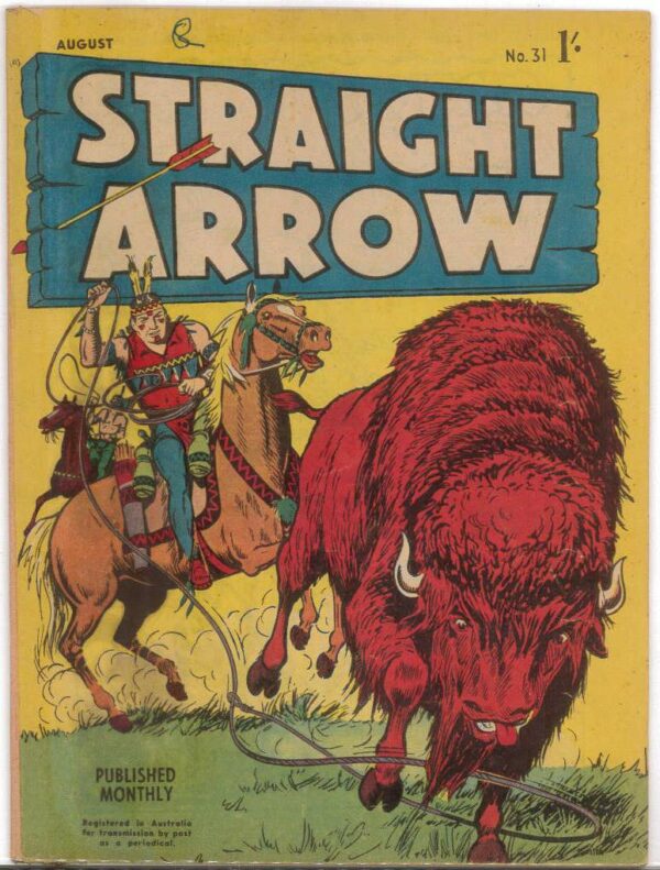 STRAIGHT ARROW (1955-1958 SERIES) (SERIES TWO) #31: FN/VF