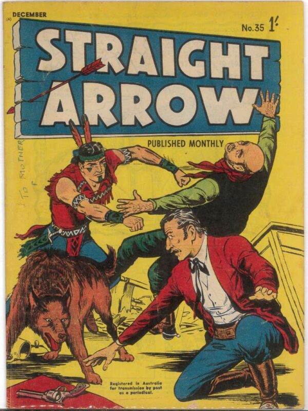 STRAIGHT ARROW (1955-1958 SERIES) (SERIES TWO) #35: FN/VF