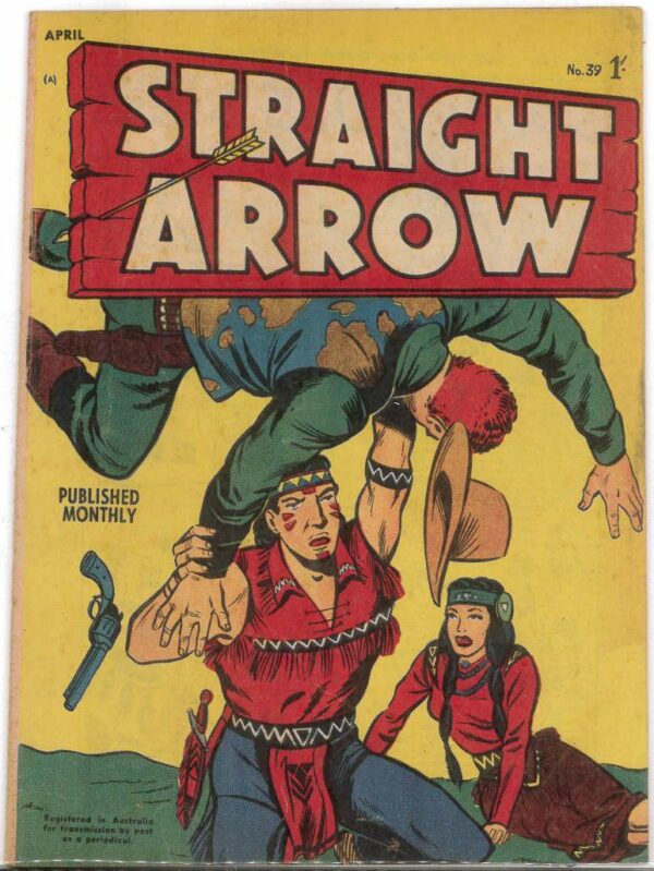 STRAIGHT ARROW (1955-1958 SERIES) (SERIES TWO) #39: FN