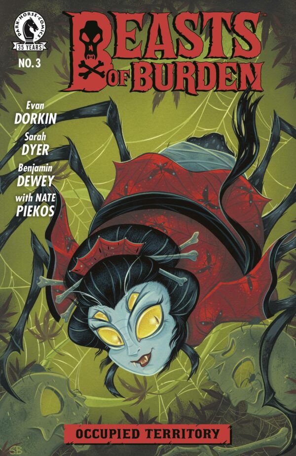 BEASTS OF BURDEN: OCCUPIED TERRITORY #3: Stephanie Buscema cover B