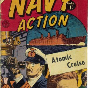 NAVY ACTION #65: Maurice Bramley – cv and interior art – Final Issue VG/FN