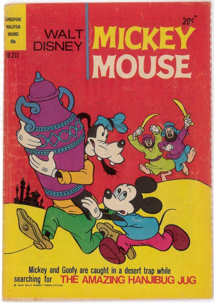 WALT DISNEY’S MICKEY MOUSE (M SERIES) (1956-1978) #211: Carl Barks Brain-Strain – VG WALT DISNEY’S MICKEY MOUSE (M SERIES) (1956-1978) #211: Carl Barks Brain-Strain – VG