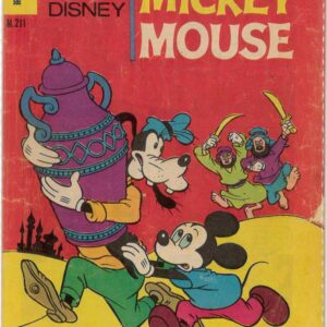 WALT DISNEY’S MICKEY MOUSE (M SERIES) (1956-1978) #211: Carl Barks Brain-Strain – GD/VG