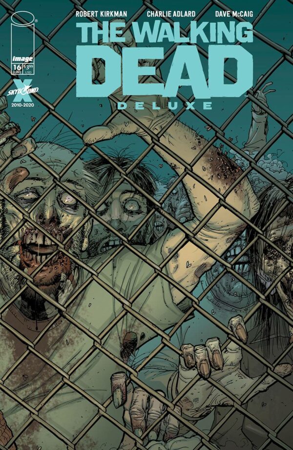 WALKING DEAD DELUXE #16: Tony Moore cover B